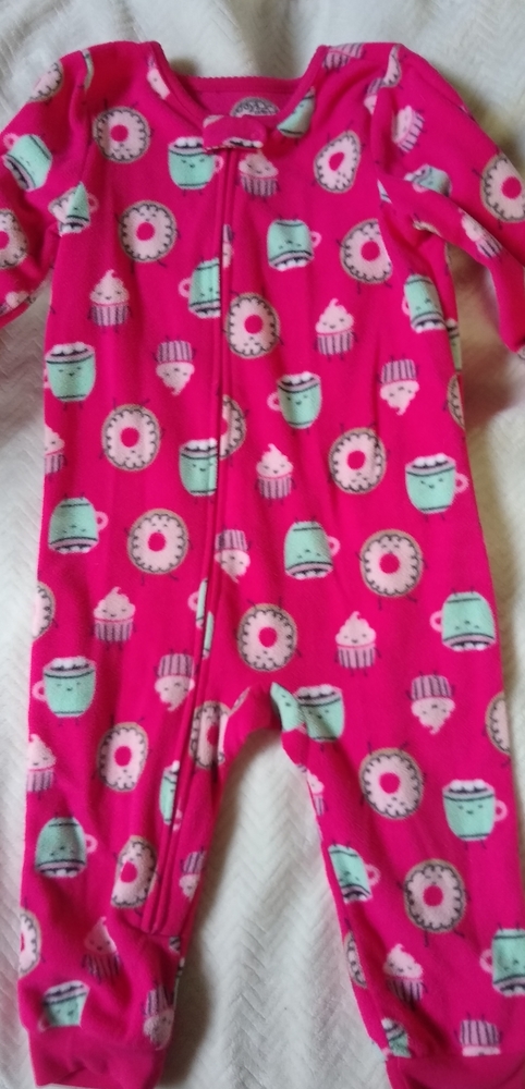 Footless fleece pajamas